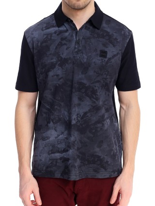 Чорне поло BOSS : фото 4 - Invogue